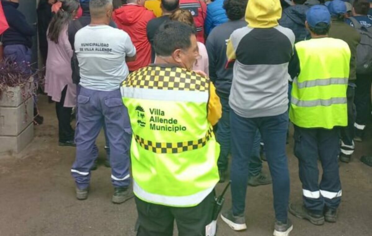 Los empleados municipales de Villa Allende piden que se respeten los acuerdos de 2023