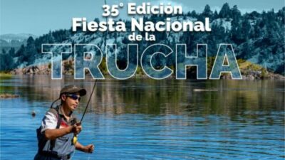 Esquel será sede de la Fiesta Nacional de la Trucha, 16 y 17 de marzo