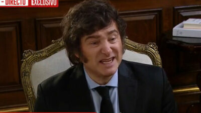 Javier Milei festeja el ajuste