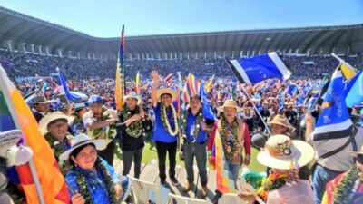 Evo Morales: «Vamos a ganar para salvar a Bolivia»