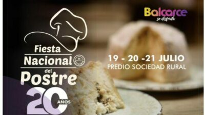 Comienza a palpitarse la gran Fiesta del Postre Balcarce