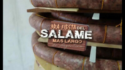 San Andrés de Giles, Fiesta del Salame más largo de Argentina