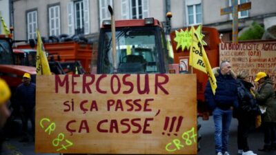 Los diputados franceses expresan su oposición al acuerdo entre la UE y el Mercosur