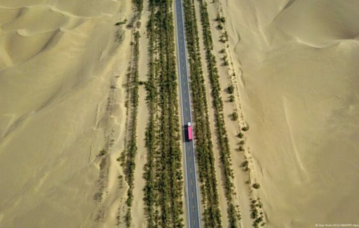 China termina muro forestal de 3.000 km para frenar desierto
