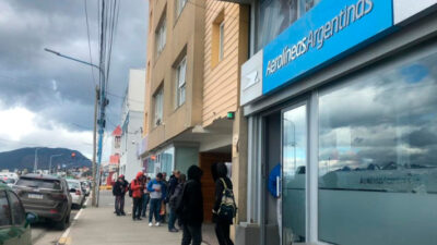 Cierran la oficina de Aerolíneas Argentinas en Ushuaia a fin de año