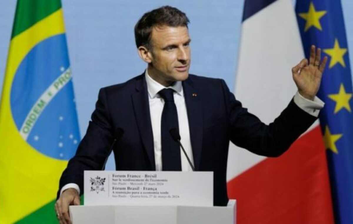 Macron reitera las críticas al acuerdo UE-Mercosur