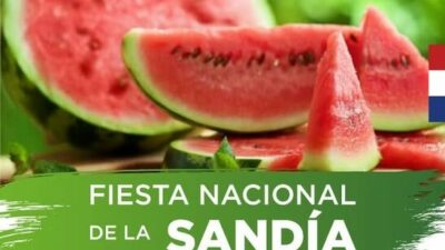 Fiesta Nacional de la Sandía, Santa Ana, 24,25,26 de enero