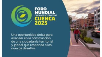 Madryn fue invitado a participar del foro mundial de ciudades intermedias en la localidad ecuatoriana de Cuenca