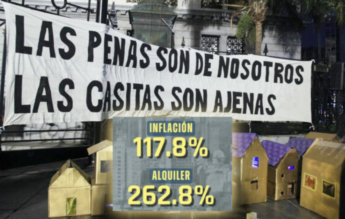Sin ley, la ley del más fuerte: los alquileres aumentaron más que el doble de la inflación en 2024