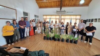 Trevelin entregó premios y reconocimientos a los jardines más lindos del pueblo