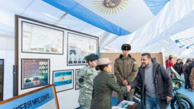 Ushuaia: Quedó inaugurada la carpa de los Veteranos de Guerra de Malvinas