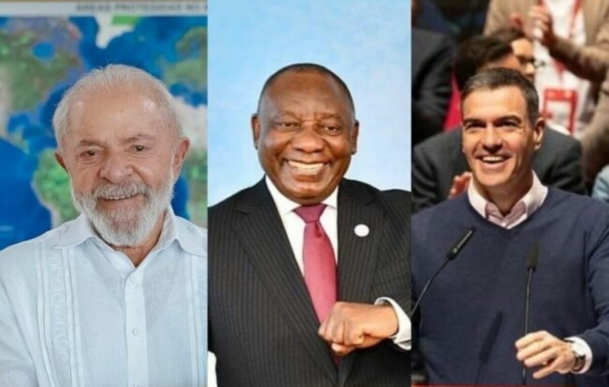 Lula, Sánchez y Ramaphosa: 2025 será decisivo para el multilateralismo