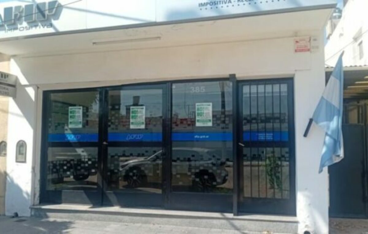 Cierran oficinas de la ex Afip en Río Tercero, Marcos Juárez y Villa General Belgrano