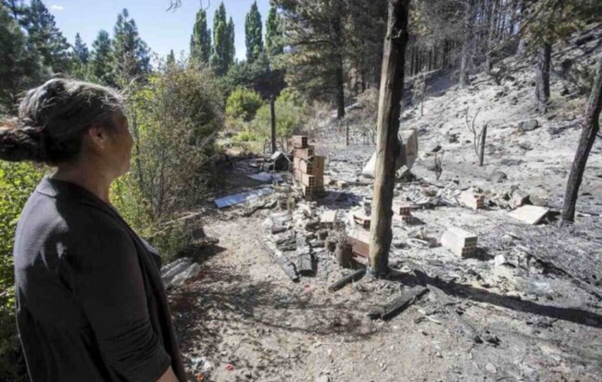 Vecina de Epuyén denuncia que nunca llegó la ayuda por los incendios de enero
