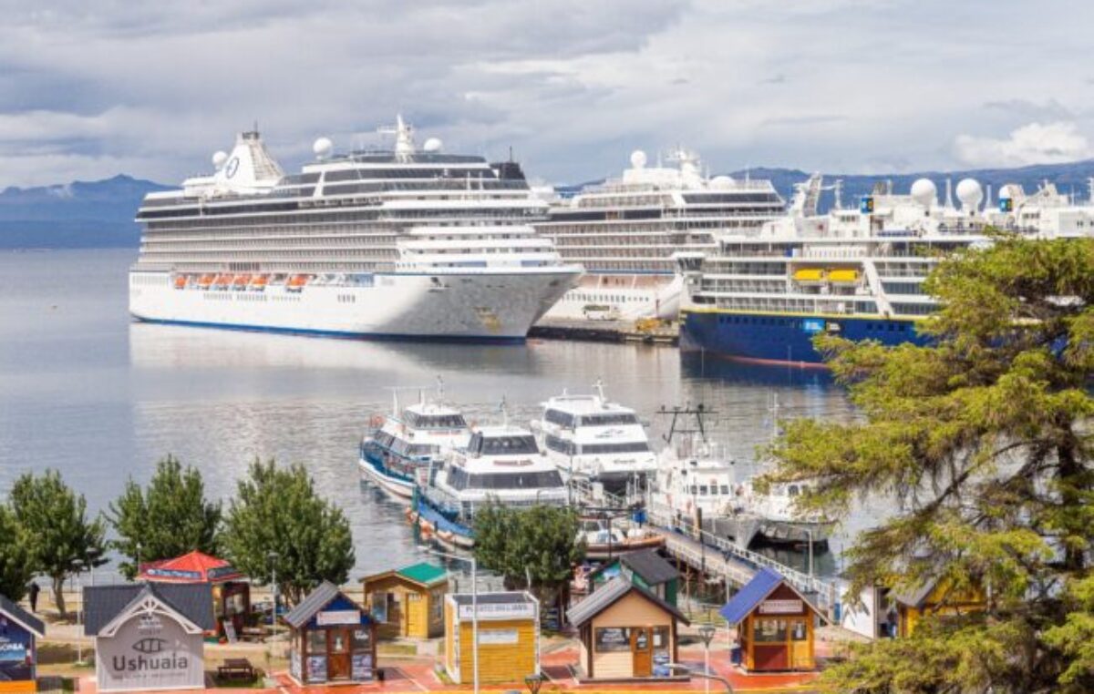 Ushuaia recibió 209 cruceros y casi mil vuelos en el verano 2026