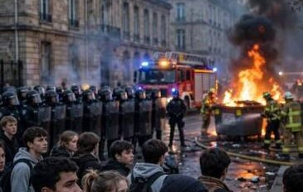 La Policía francesa reprime las protestas por la educación: hay 250 mil manifestantes